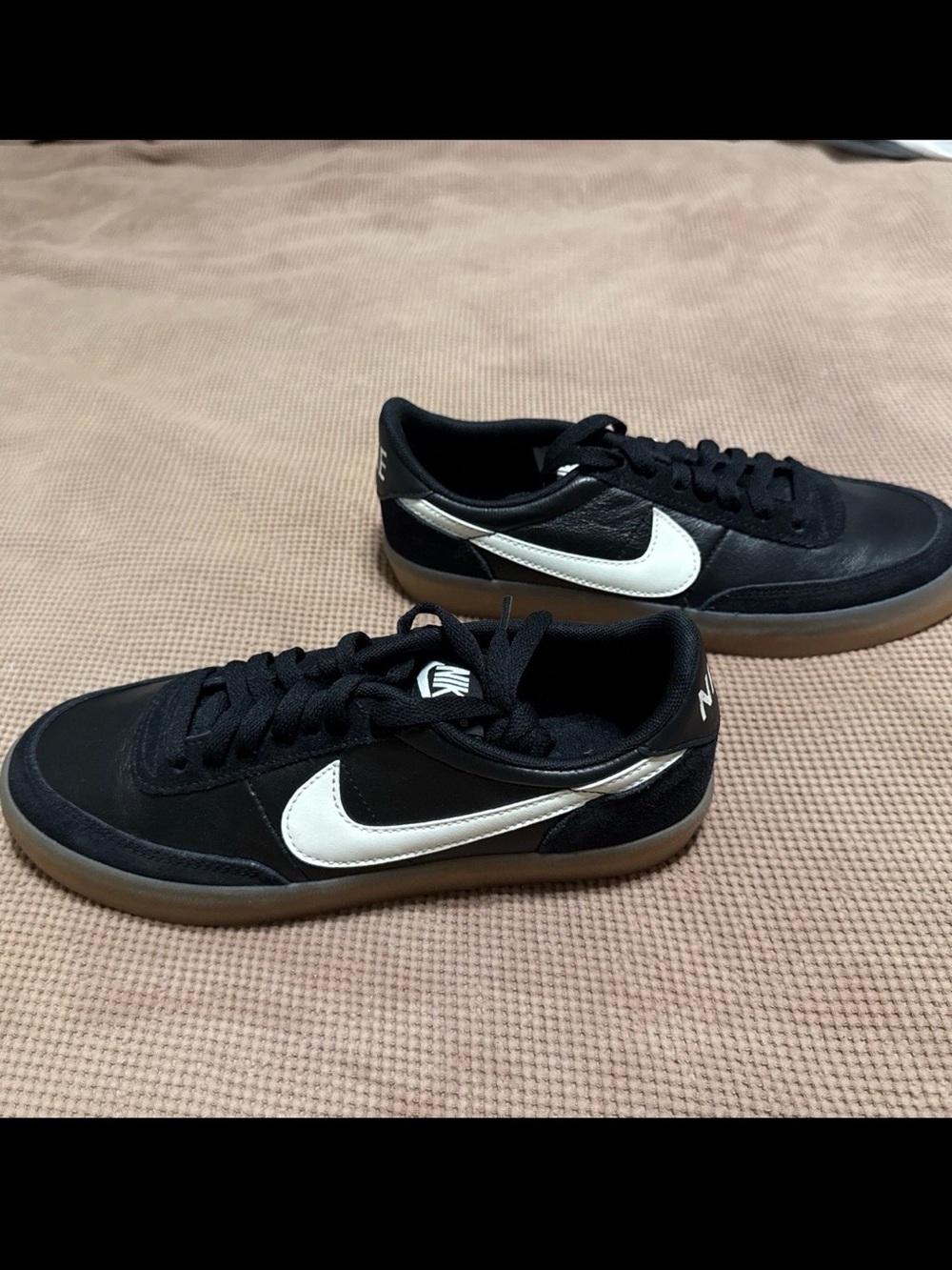 Nike Killshot 2 Black Sail Gum Yellow US W 8 / M 6.5